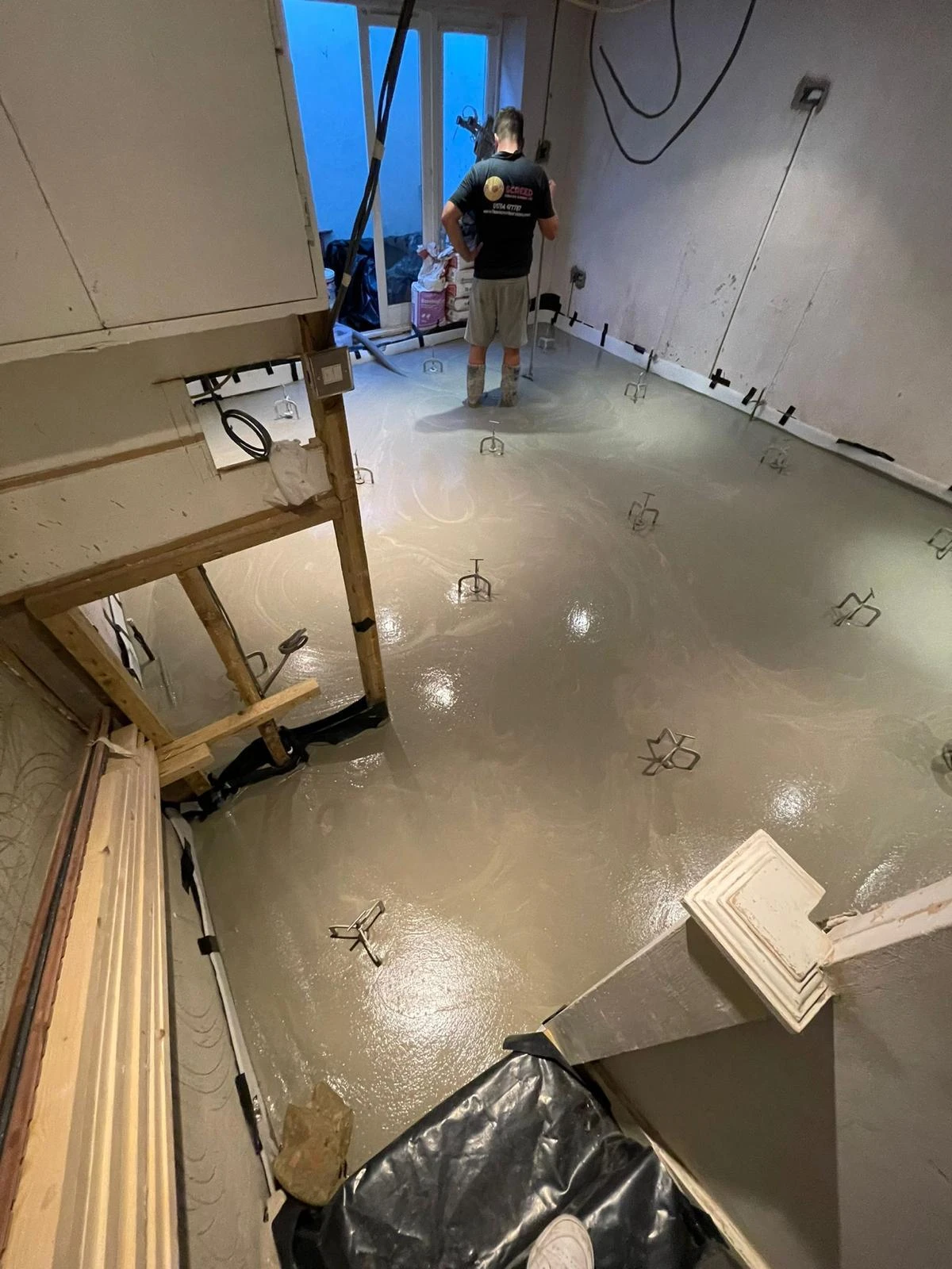 Floor renovation project